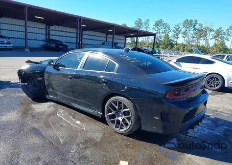2018 Dodge Charger R/T Scat Pack Rwd из США, поврежденный, VIN 2C3CDXGJ9JH312733